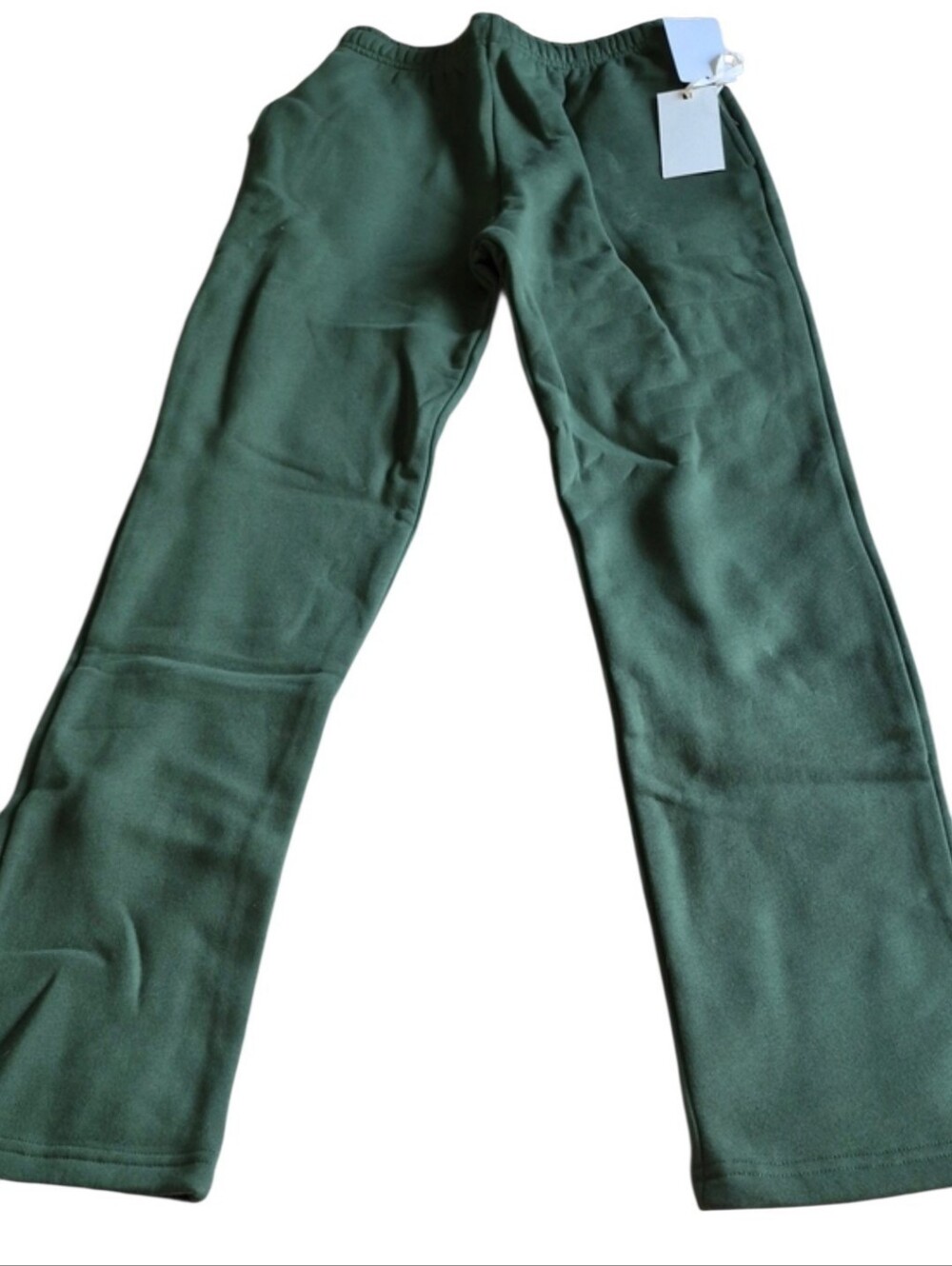 Vayra Olive Green Fleece Lined Straight Leg Sweatpants Size Medium New With Tags